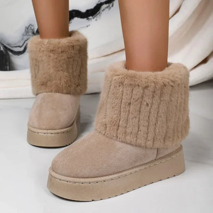 Arctic Luxe : Bottes d’Hiver Élégantes et Chaudes pour Femmes