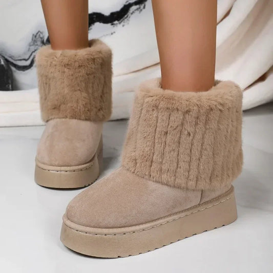 Arctic Luxe : Bottes d’Hiver Élégantes et Chaudes pour Femmes