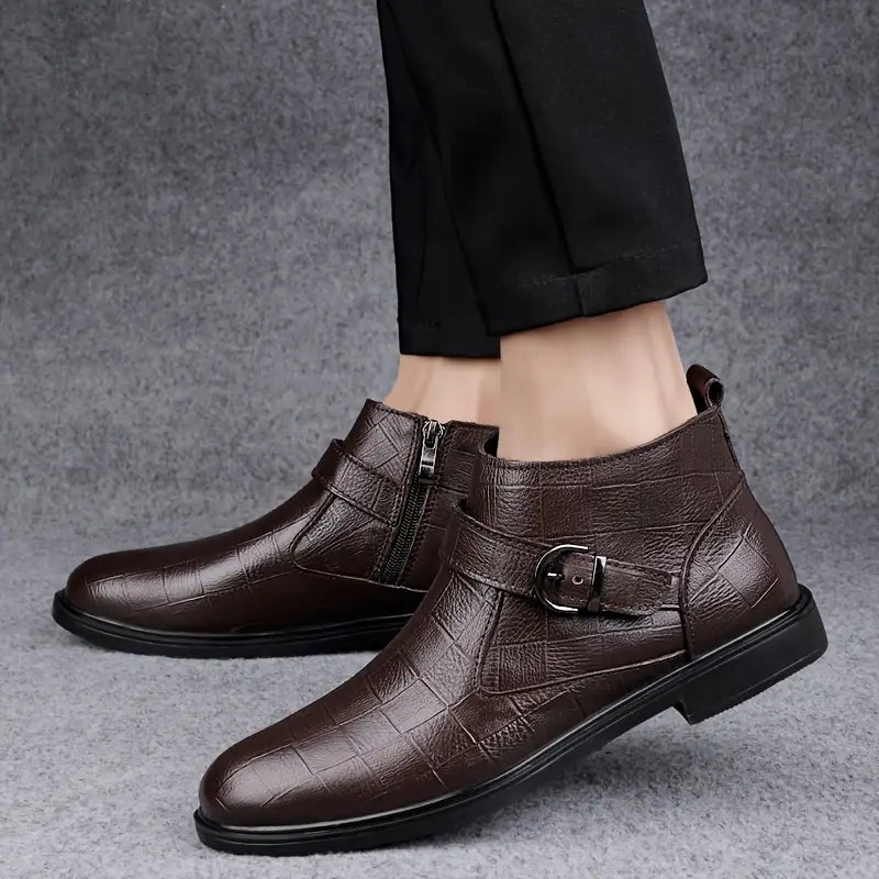 Philippe™ - Bottes Ranger en cuir pour hommes