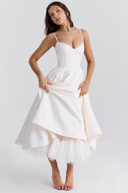 Benilda-Clara™ | Robe de Rêve en Satin et Tulle