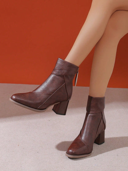 Eleonora | Bottines à talons compensés en nubuck