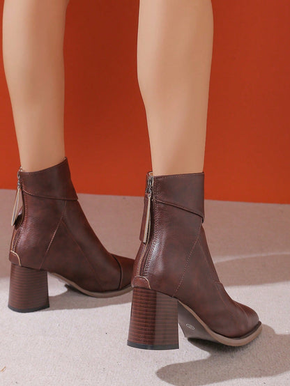 Eleonora | Bottines à talons compensés en nubuck