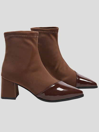 Maelia | Bottines en cuir chic