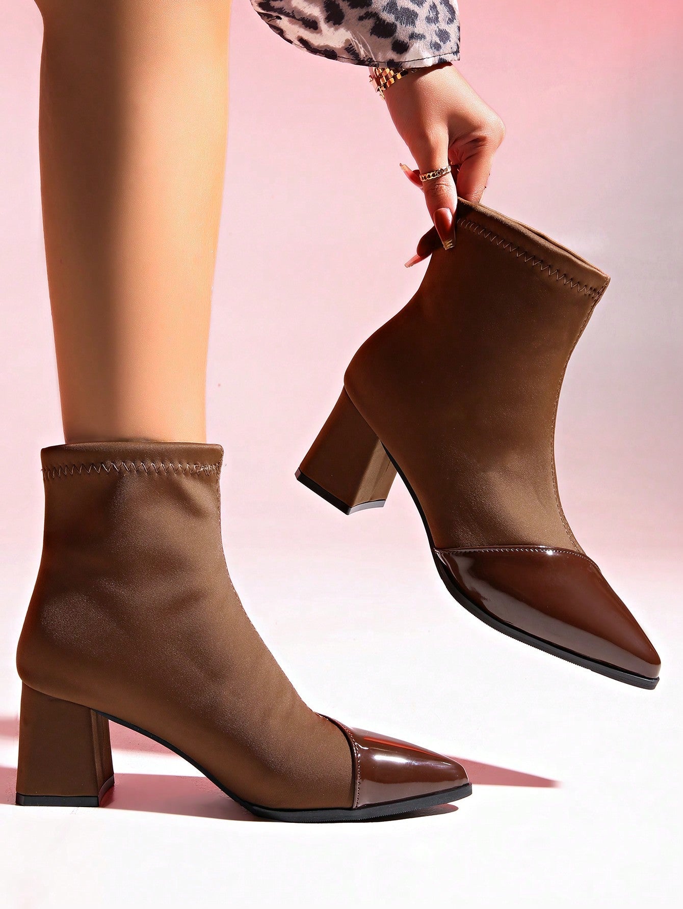 Maelia | Bottines en cuir chic