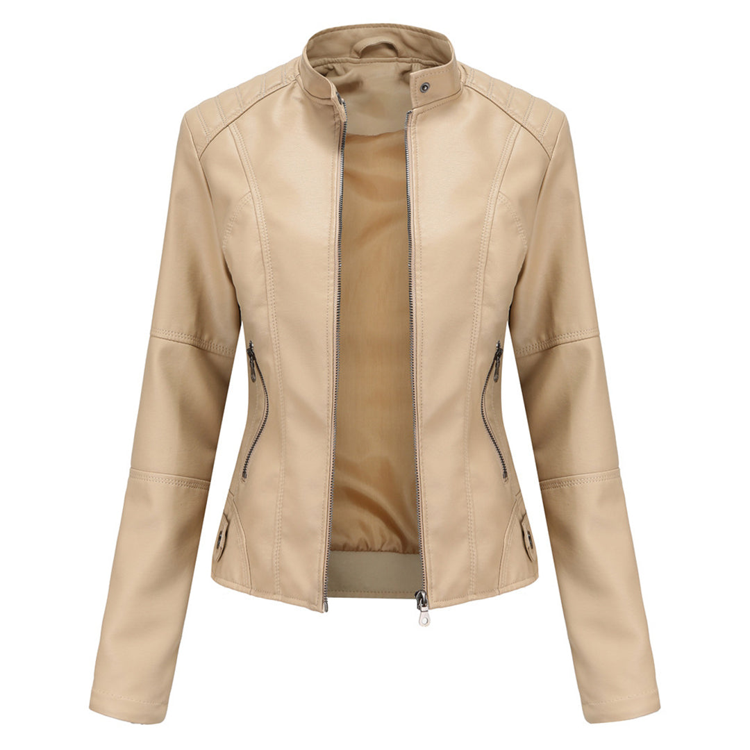 Milena™ - Veste en cuir élégante