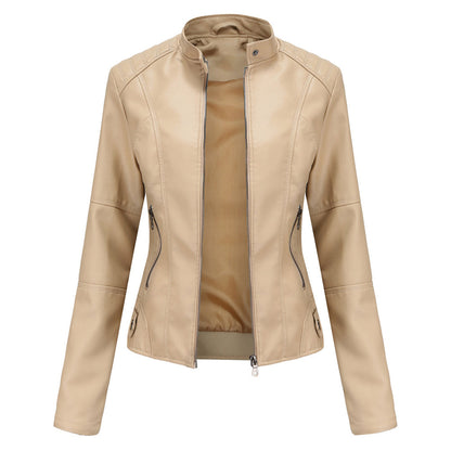 Milena™ - Veste en cuir élégante