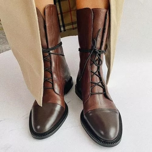 Aline - Bottes de luxe avec talon