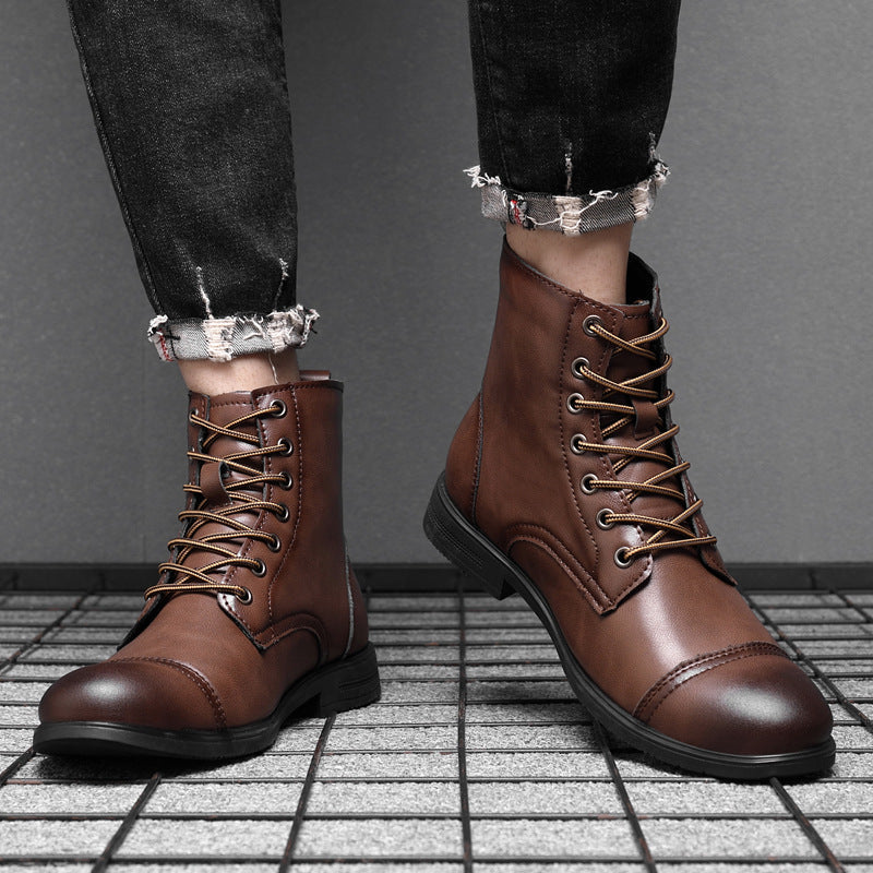 Christian™ - bottes en cuir