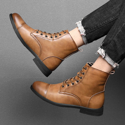 Christian™ - bottes en cuir