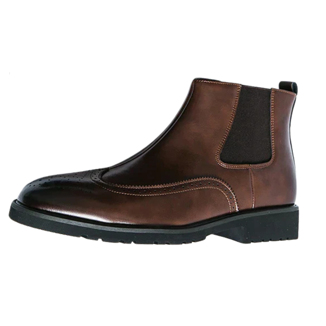 David™ - Bottines Chelsea en cuir