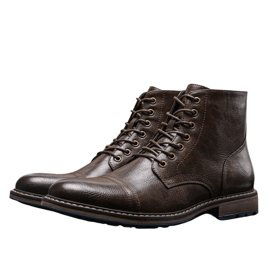 Olivier™ - bottines en cuir dans un style mode