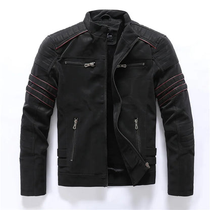 Robert™  - Blouson en Cuir Lavé pour Homme