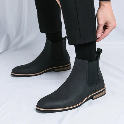 Robert™ - Bottines Chelsea en cuir