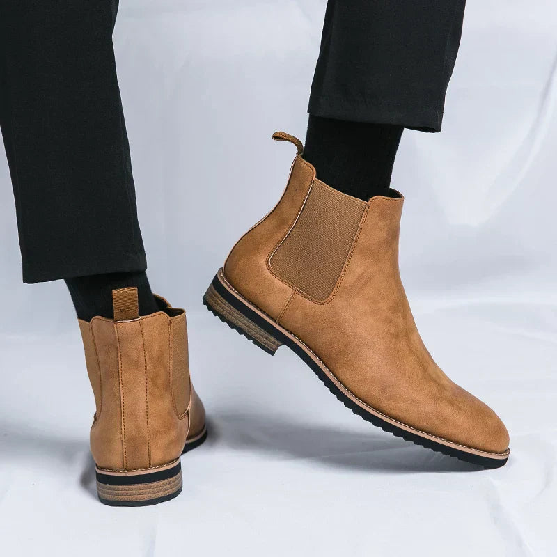 Robert™ - Bottines Chelsea en cuir