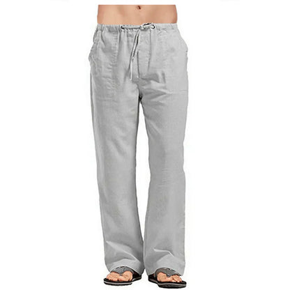 Bordeaux™ - Pantalon d'été en coton lin