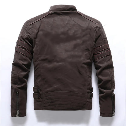 Robert™  - Blouson en Cuir Lavé pour Homme