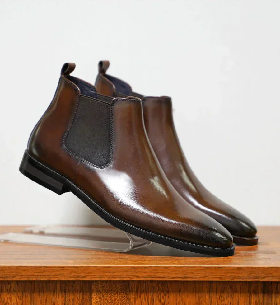 Didier™ - Bottines Chelsea en cuir