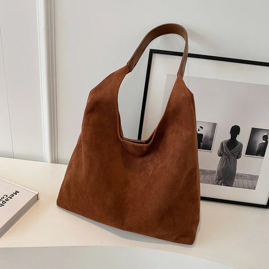 Marenthe™ - Sac cabas en daim