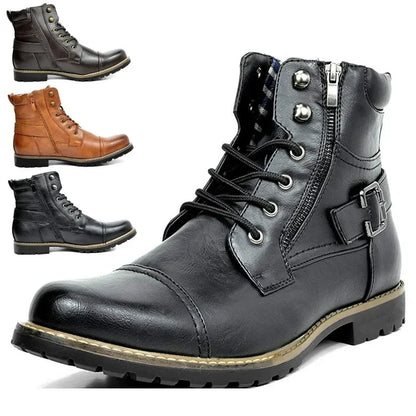 Andre™ - bottes à lacets en cuir