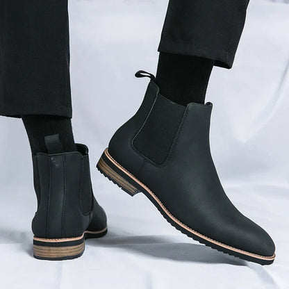 Robert™ - Bottines Chelsea en cuir