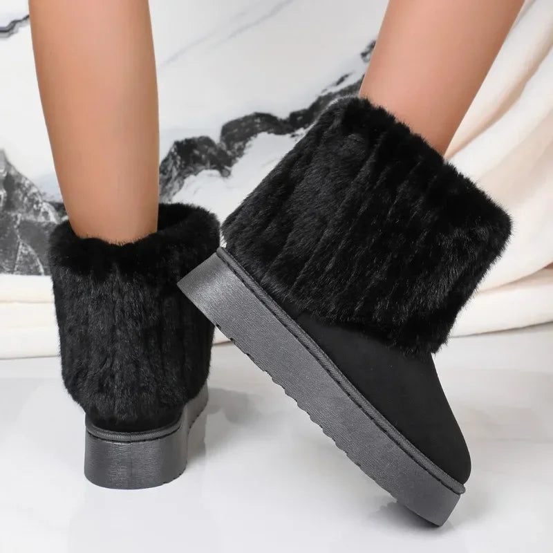 Arctic Luxe : Bottes d’Hiver Élégantes et Chaudes pour Femmes