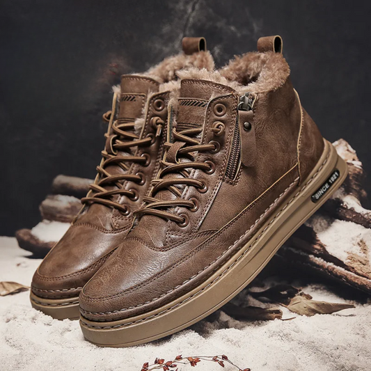 Bryson | Bottines d'hiver en cuir pour hommes