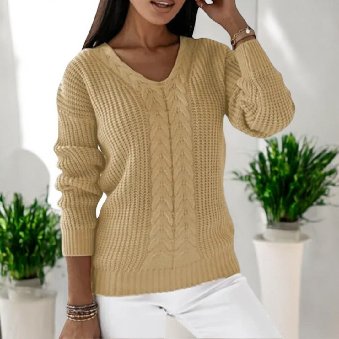 Sandra™ - Pull classique en maille