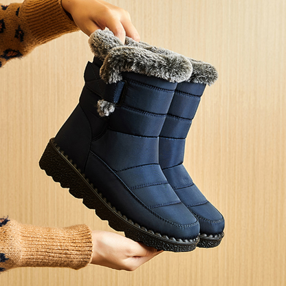 Bottes de Neige Imperméables et Chaudes pour l'Hiver