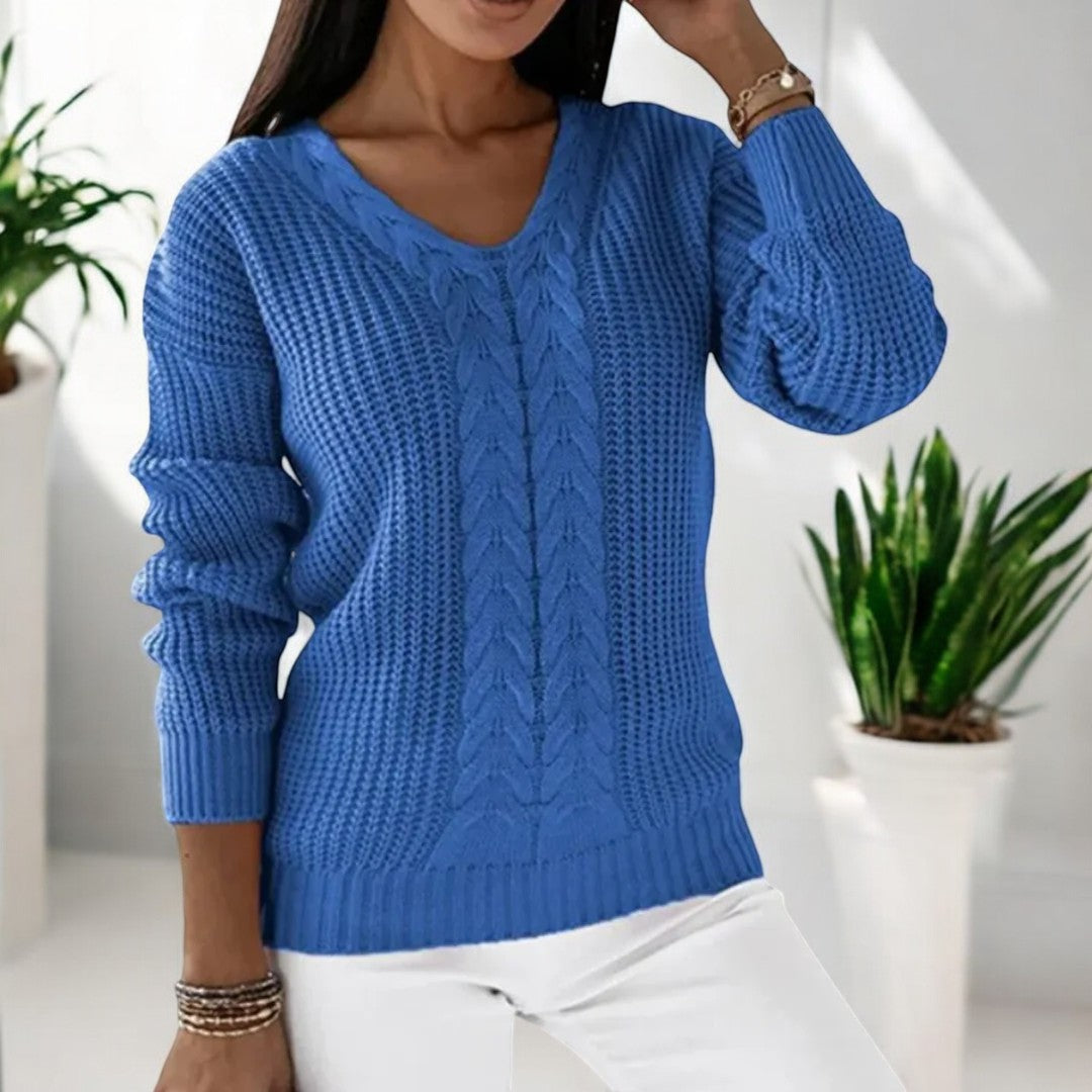 Sandra™ - Pull classique en maille