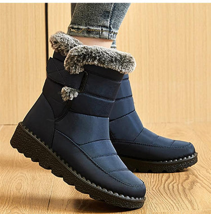 Bottes de Neige Imperméables et Chaudes pour l'Hiver