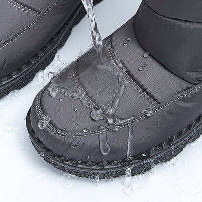 Bottes de Neige Imperméables et Chaudes pour l'Hiver