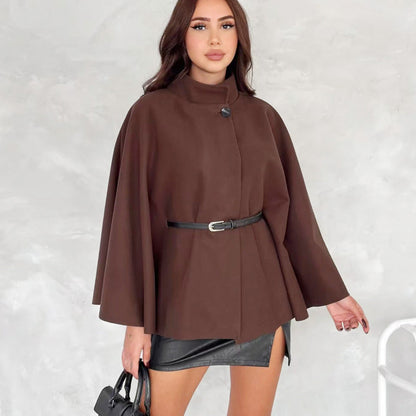 VELORA | Poncho Luxe Ceinturé