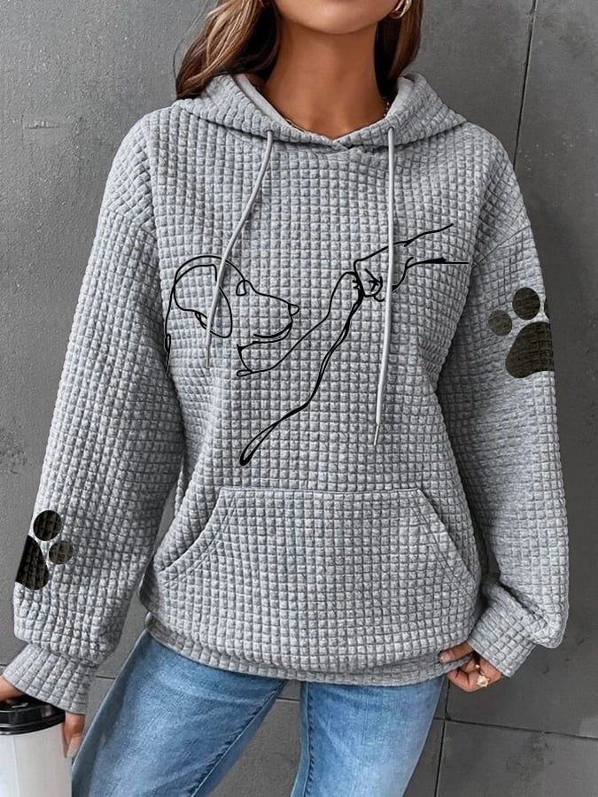 Rui™ - Sweat à capuche stylé sur le thème du chien