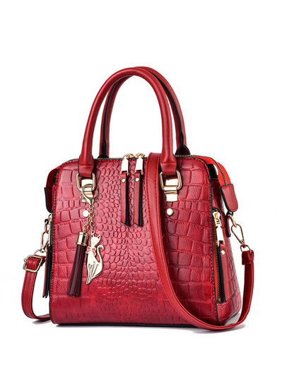 Sac à Main Luxe en Cuir PU Alligator