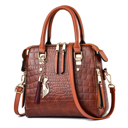 Sac à Main Luxe en Cuir PU Alligator